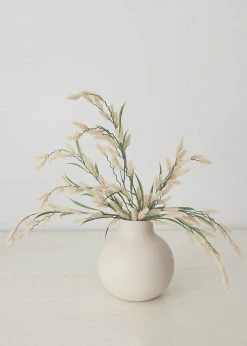 Afloral Neutral Beige Artificial Horsetail Grass - 32