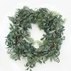 Afloral Artificial Olive Leaf And Berry Wreath - 22" Artificial Plants