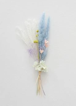 Afloral Petite Colorful Pastel Bouquet Of Dried Flowers - 4-16"