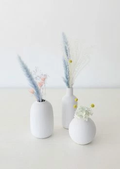 Afloral Petite Colorful Pastel Bouquet Of Dried Flowers - 4-16"