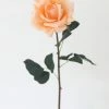 Afloral Peach Real Touch Rose - 20.5" Artificial Flowers