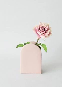 Afloral Blush Ceramic Arch Vase - 9