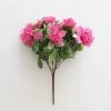 Afloral Azalea Silk Flowers Bush In Fuchsia - 13" Artificial Flowers