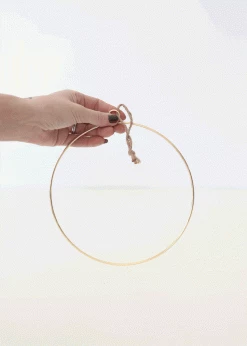 Afloral Dried Flowers Petite Pink Dried Floral Bundles DIY Hoop Kit