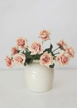 Afloral Dusty Pink Mauve Real Touch Dutchess Rose - 20