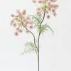 Afloral Artificial Flowers Pink Artificial Queen Anne's Lace - 33"