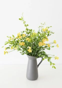 Afloral Matte Glazed Ceramic Pitcher - 9.5