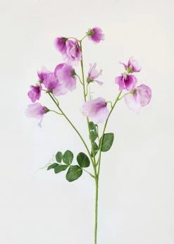 Afloral Purple Lavender Sweet Pea Wildflowers - 26.75"