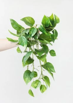 Afloral Real Touch Hanging Pothos Fake Plant - 22