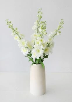 Afloral Artificial Flowers Real Touch Delphinium Wildflowers - 28"