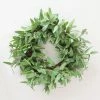 Afloral Real Touch Seeded Eucalyptus Leaf Wreath - 24" Artificial Plants