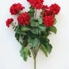 Afloral Artificial Flowers UV Protected Indoor/Outdoor Fake Geranium Bush - 24"