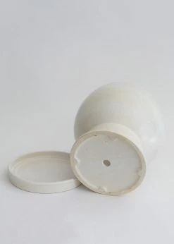 Afloral Vases Ceramic Pot With Saucer And Drainage - 11