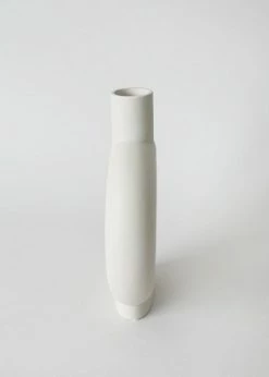 Afloral Handmade Stoneware Circle Vase - 9.25