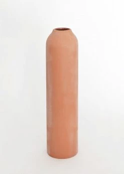 Vases Afloral Tall Watertight Terracotta Vase - 13.5"