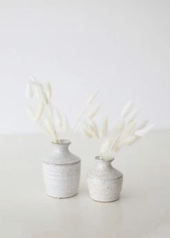 Afloral White Dried Bunny Tails - 18-28