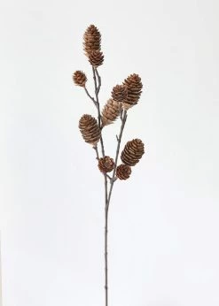 Afloral Artificial Pine Cone Branch Winter Decor - 28.5" Artificial Plants