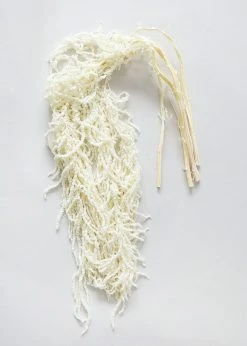 Afloral White Preserved Hanging Amaranthus - 32-40" Dried Flowers