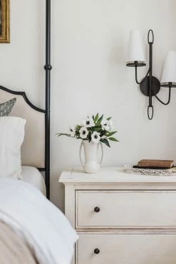 Afloral Artificial Flowers Real Touch White Anemone Flower - 14