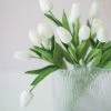 Afloral.com Artificial Flowers Real Touch Tulip Flower Bundle Of 12 - 14.5"